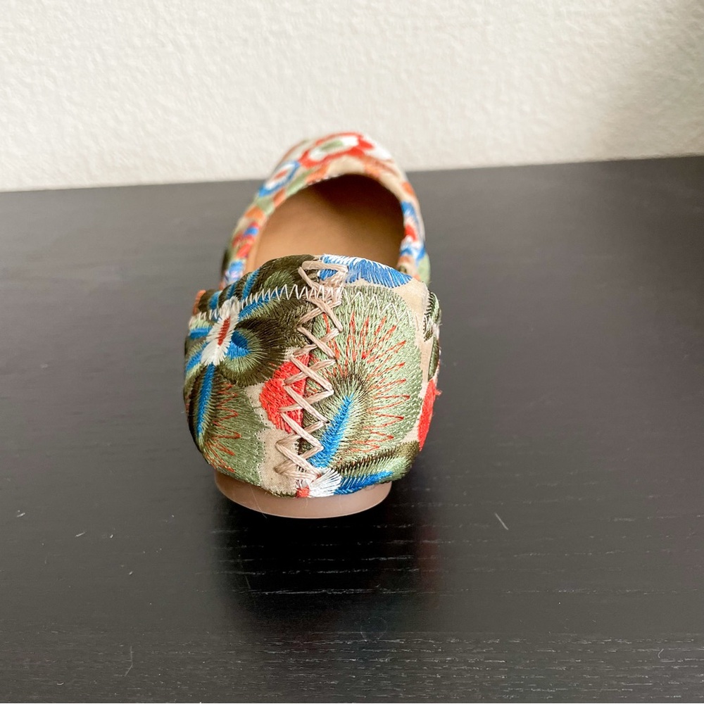 Lucky Brand Women's Floral Ballet Flats - Multicolor - Picture 8 of 11
